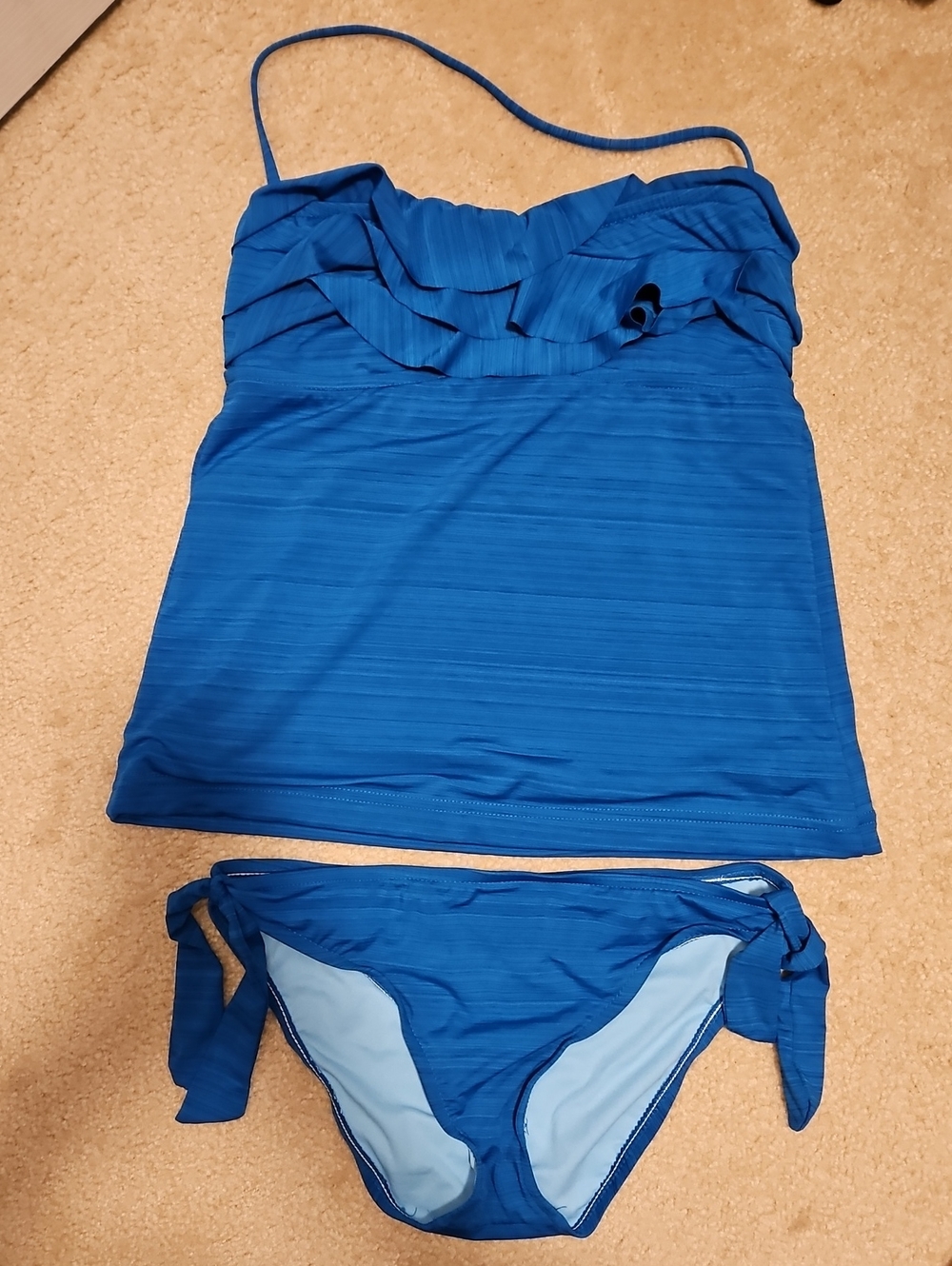 Mossimo Supply Co. Light Blue Swim Top